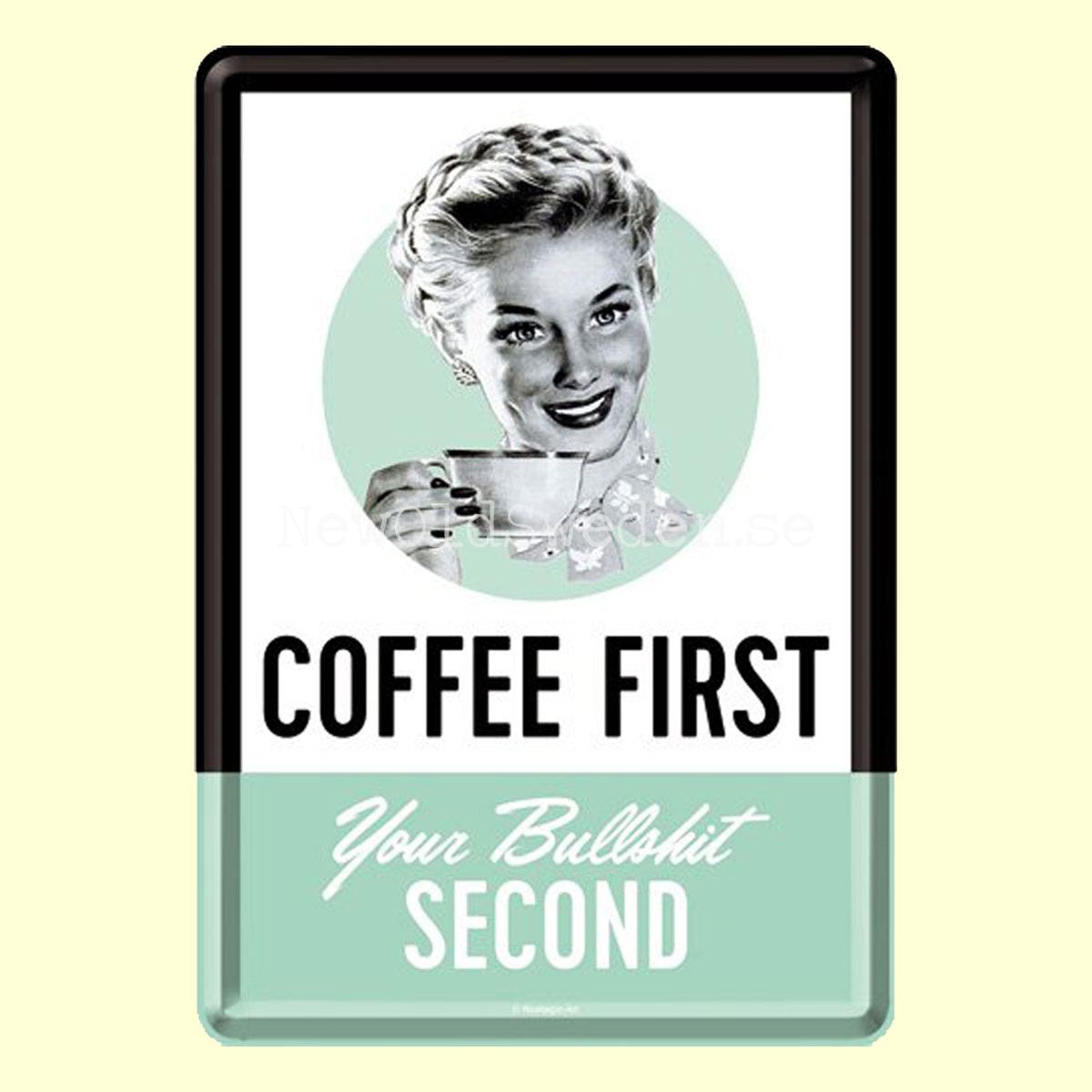 COFFEE FIRST 50´s - METAL CARD T5 - 3