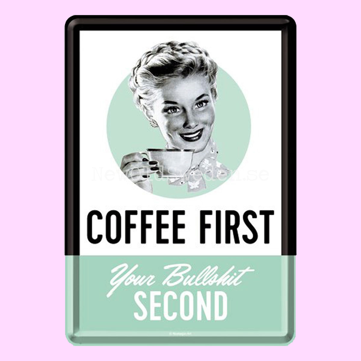 COFFEE FIRST 50´s - METAL CARD T5 - 5