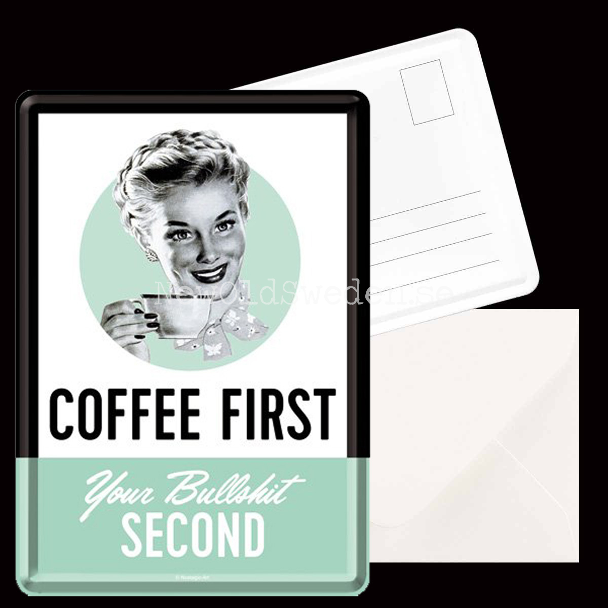 COFFEE FIRST 50´s - METAL CARD T5 - 8