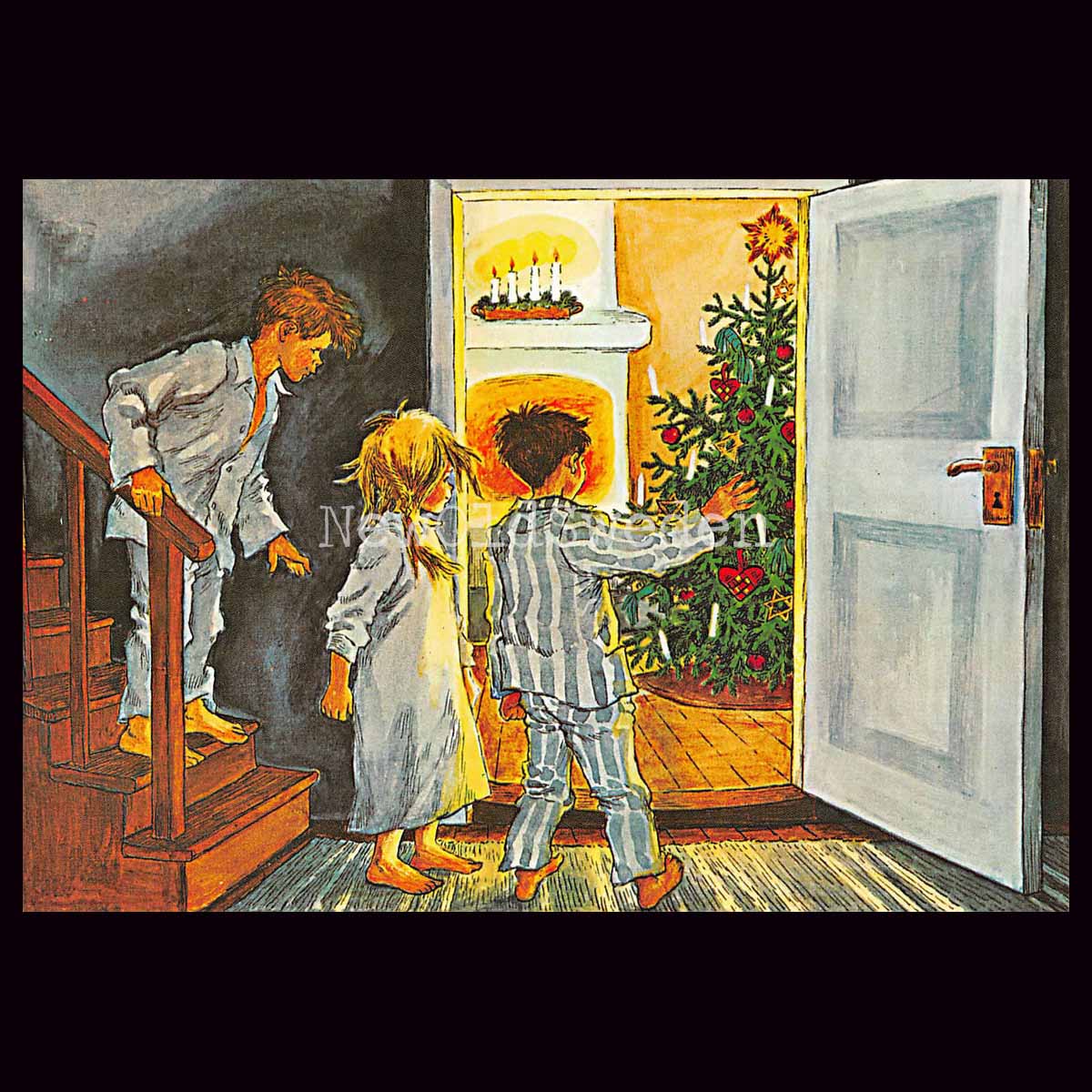 Jul i Bullerbyn - Vår julgran - 100