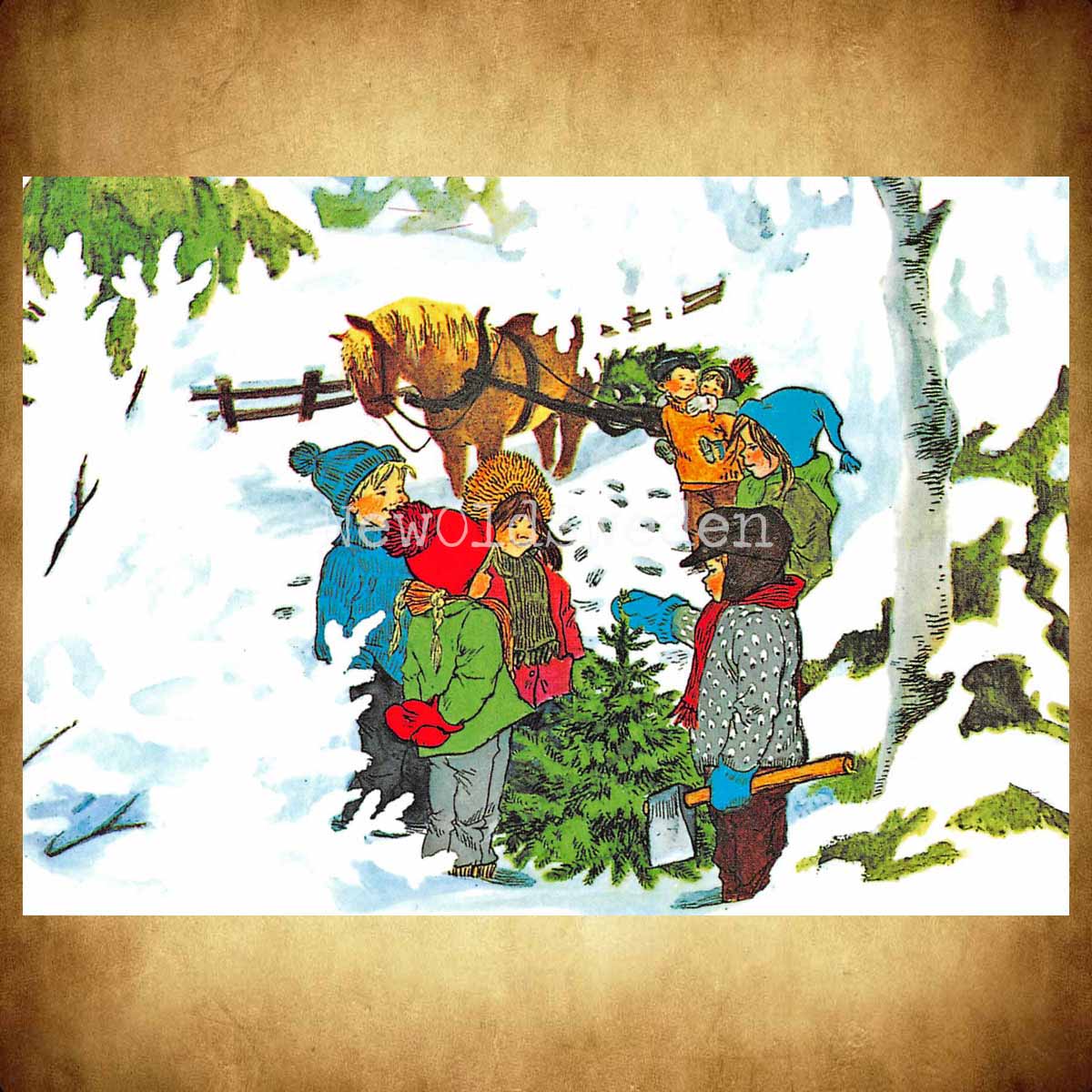 Jul i Bullerbyn - Vi hämtar julgran - 100 - 2