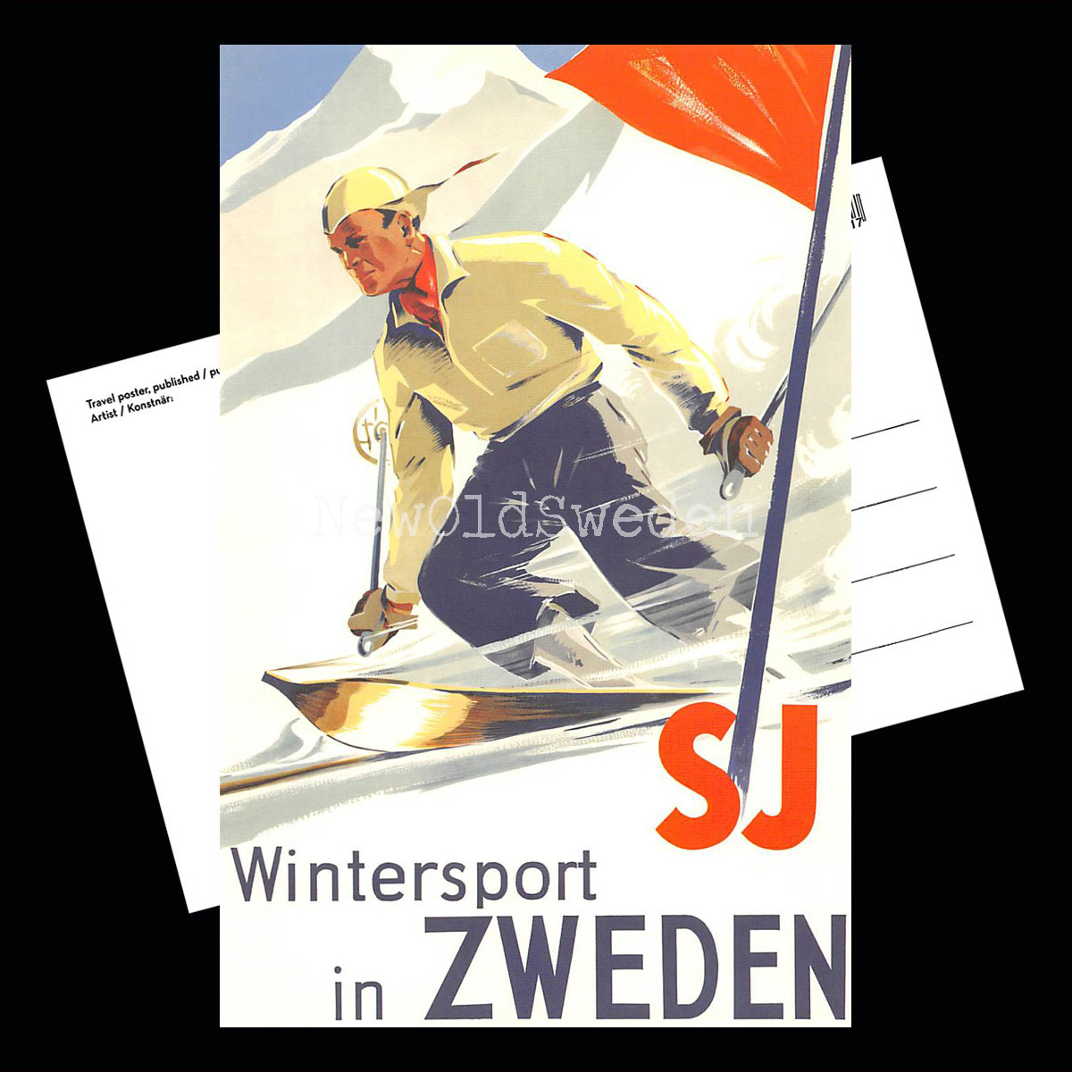 SJ WINTERSPORT IN ZWEDEN - 1938 - 3