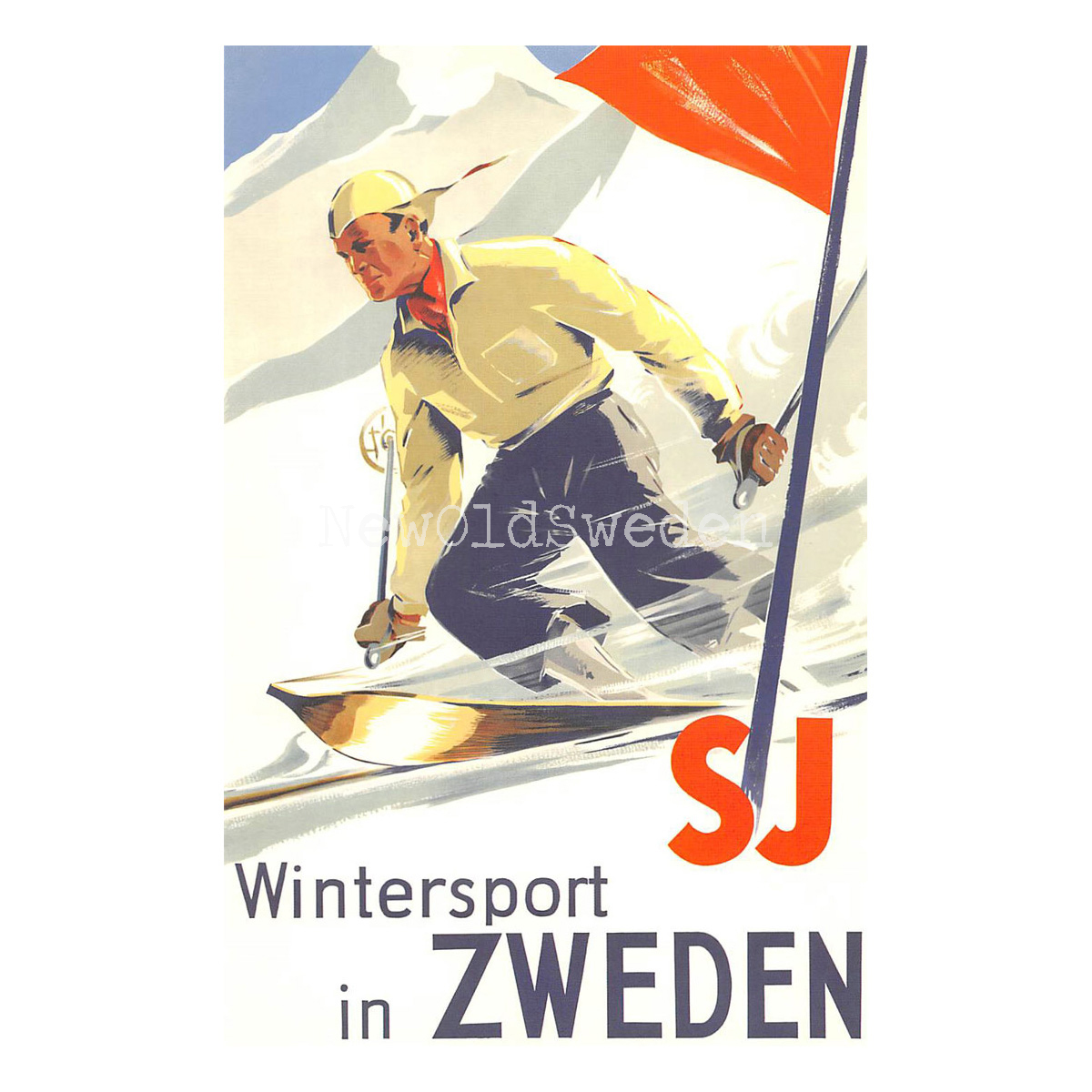 SJ WINTERSPORT IN ZWEDEN - 1938 - 4
