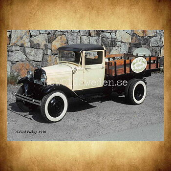 A-Ford Pickup 1930 - Vykort A5