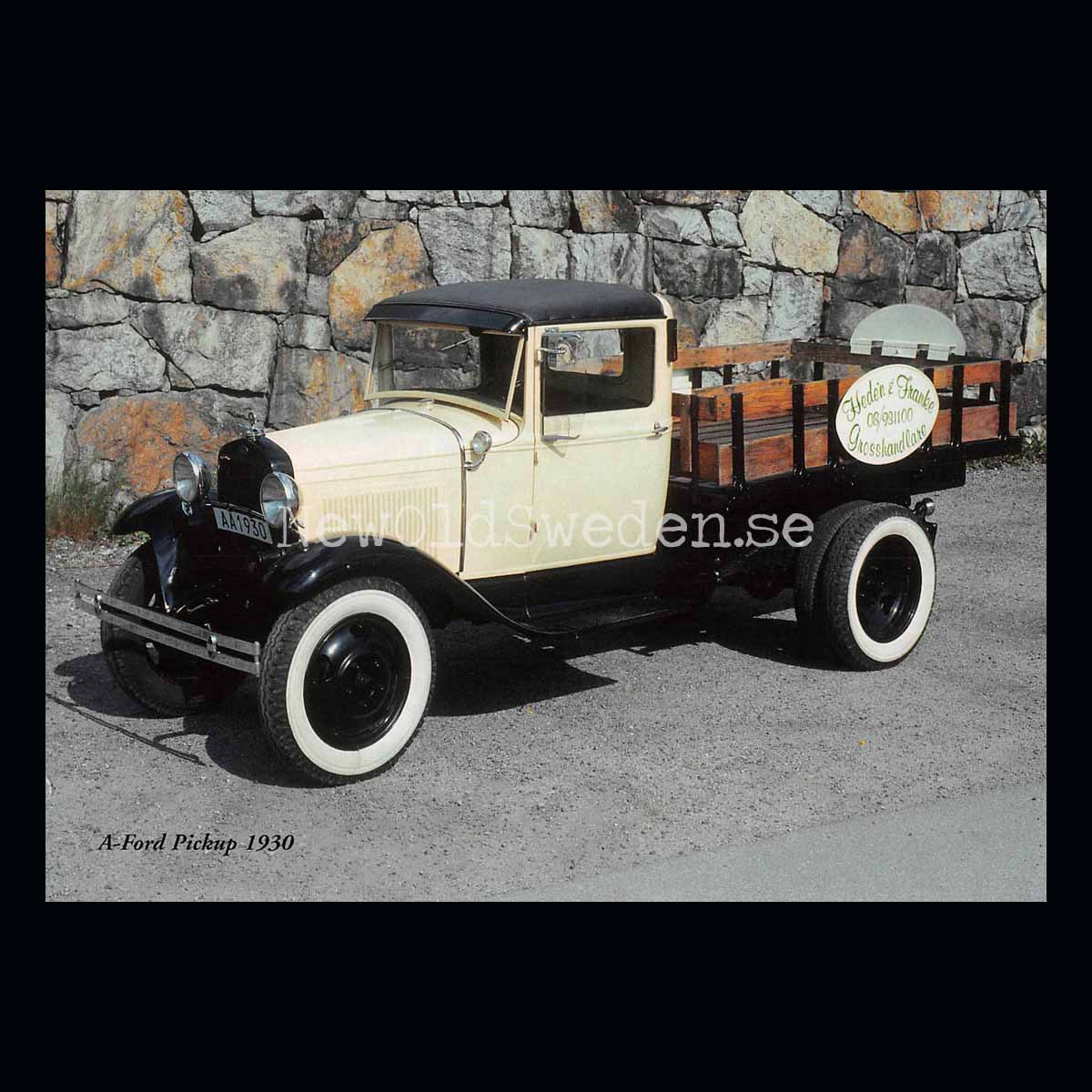 A-Ford Pickup 1930 - Vykort A5