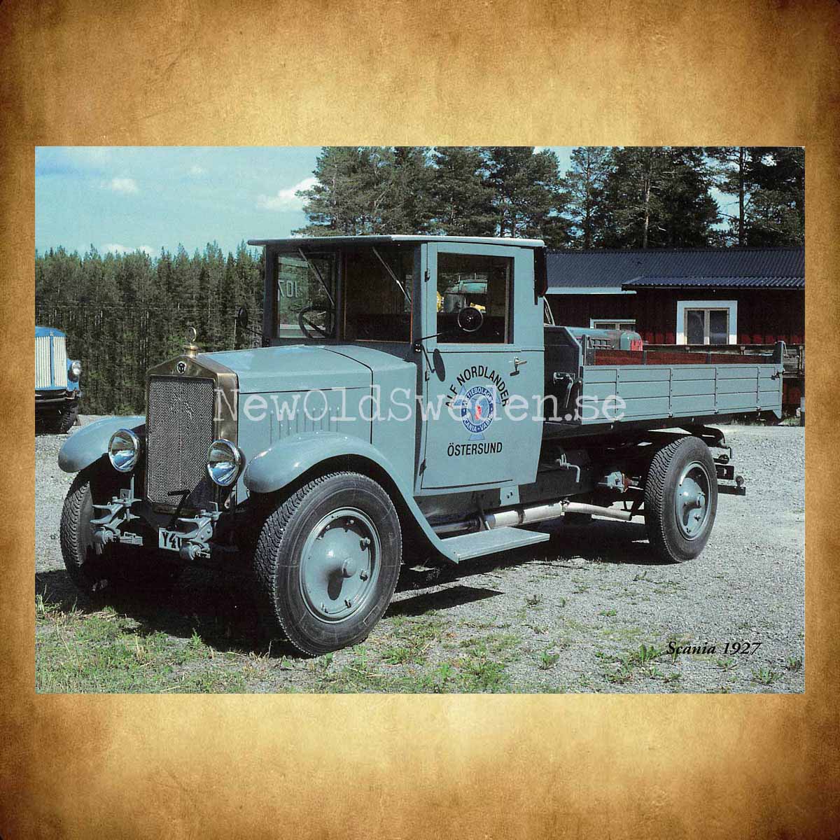 Scania 1927 - Vykort A5 - 2