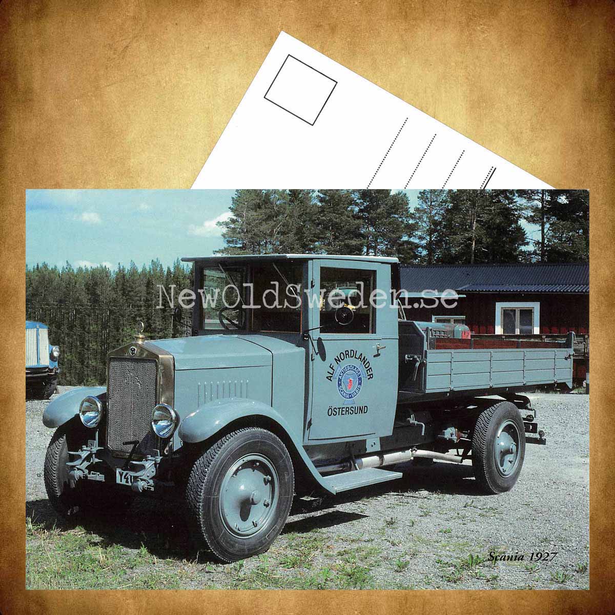 Scania 1927 - Vykort A5 - 3