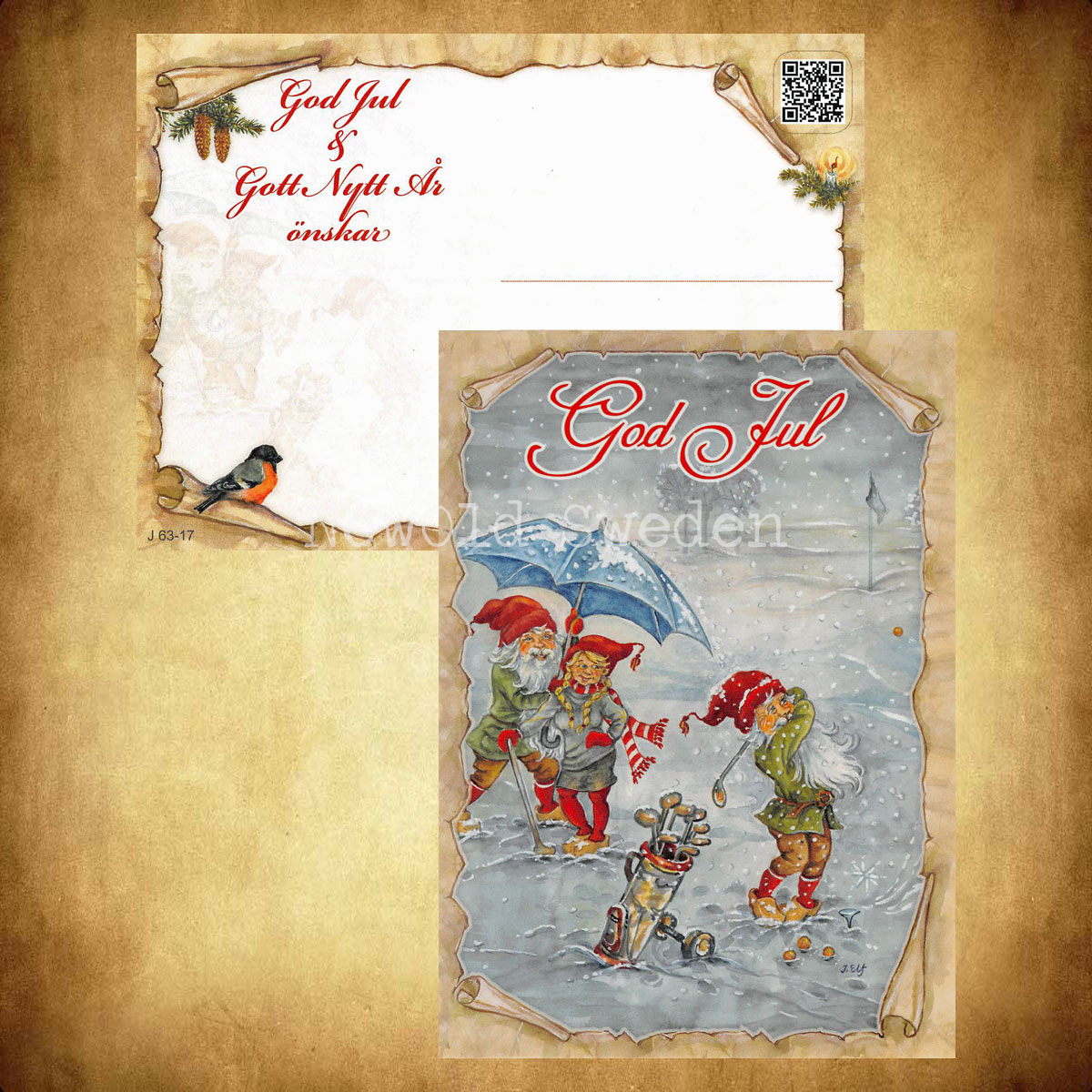 Tomte Golf God Jul - Ingrid Elf - 1018 - 3