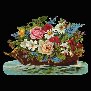 Green Flowership 16.5x10.5 cm - Bokmärke © Ernst Freihoff 5008