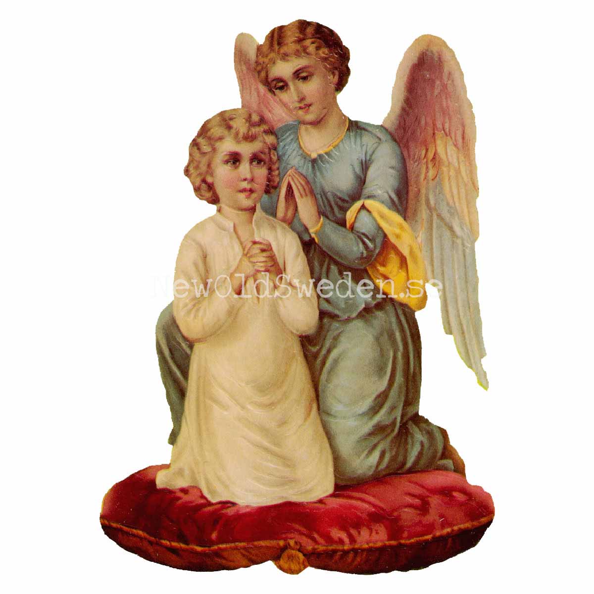 Angel with Child 11.5x16 cm -Bokmärke © Ernst Freihoff 5015 - 3