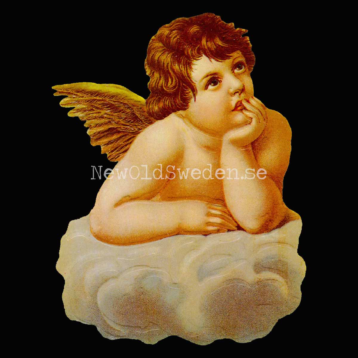 Cherub Rafael 11.5x15 cm - Bokmärke © Ernst Freihoff 5016