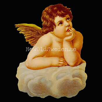 Cherub Rafael 11.5x15 cm - Bokmärke © Ernst Freihoff 5016