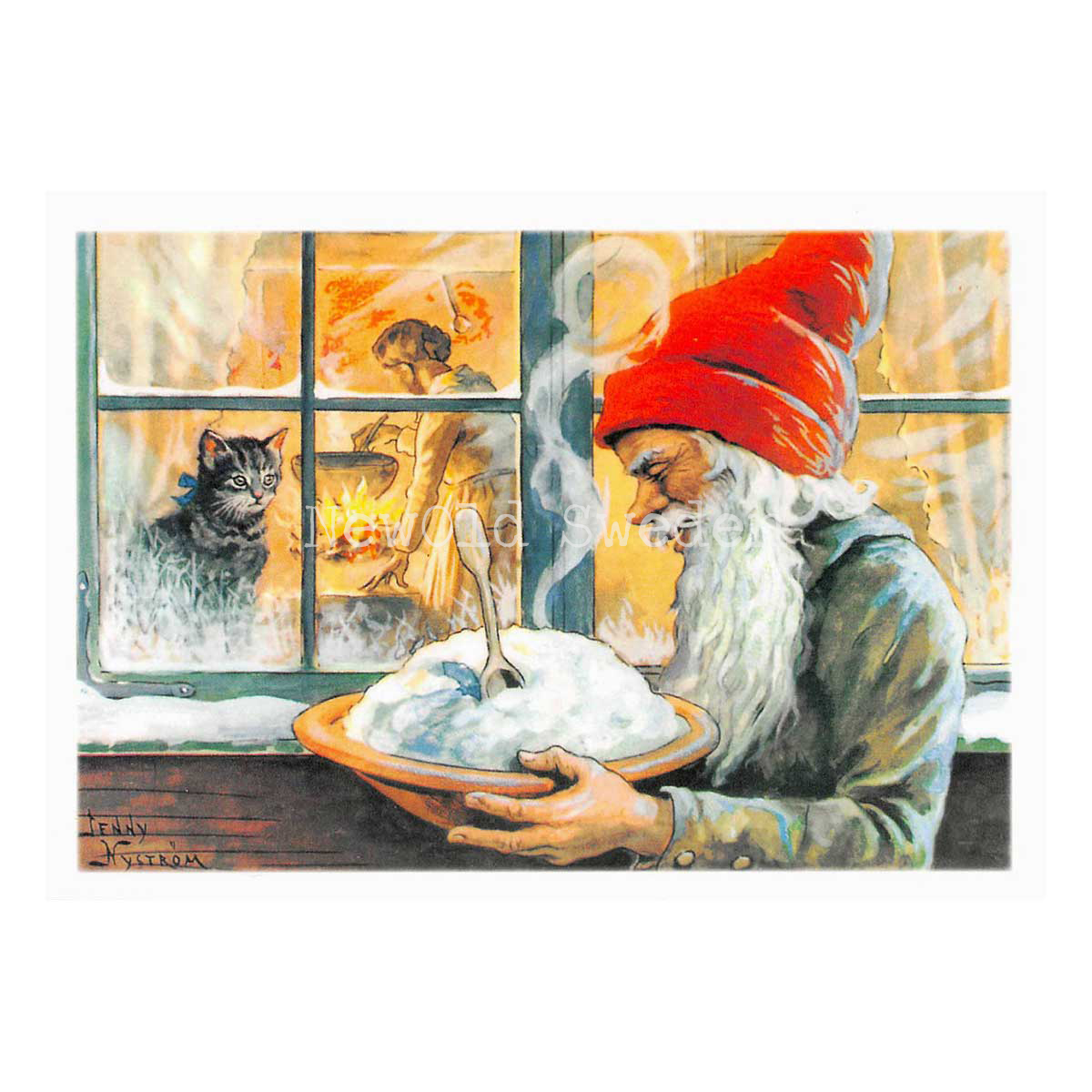 Julgröten God Jul - Jenny Nyström - 1017 - 4