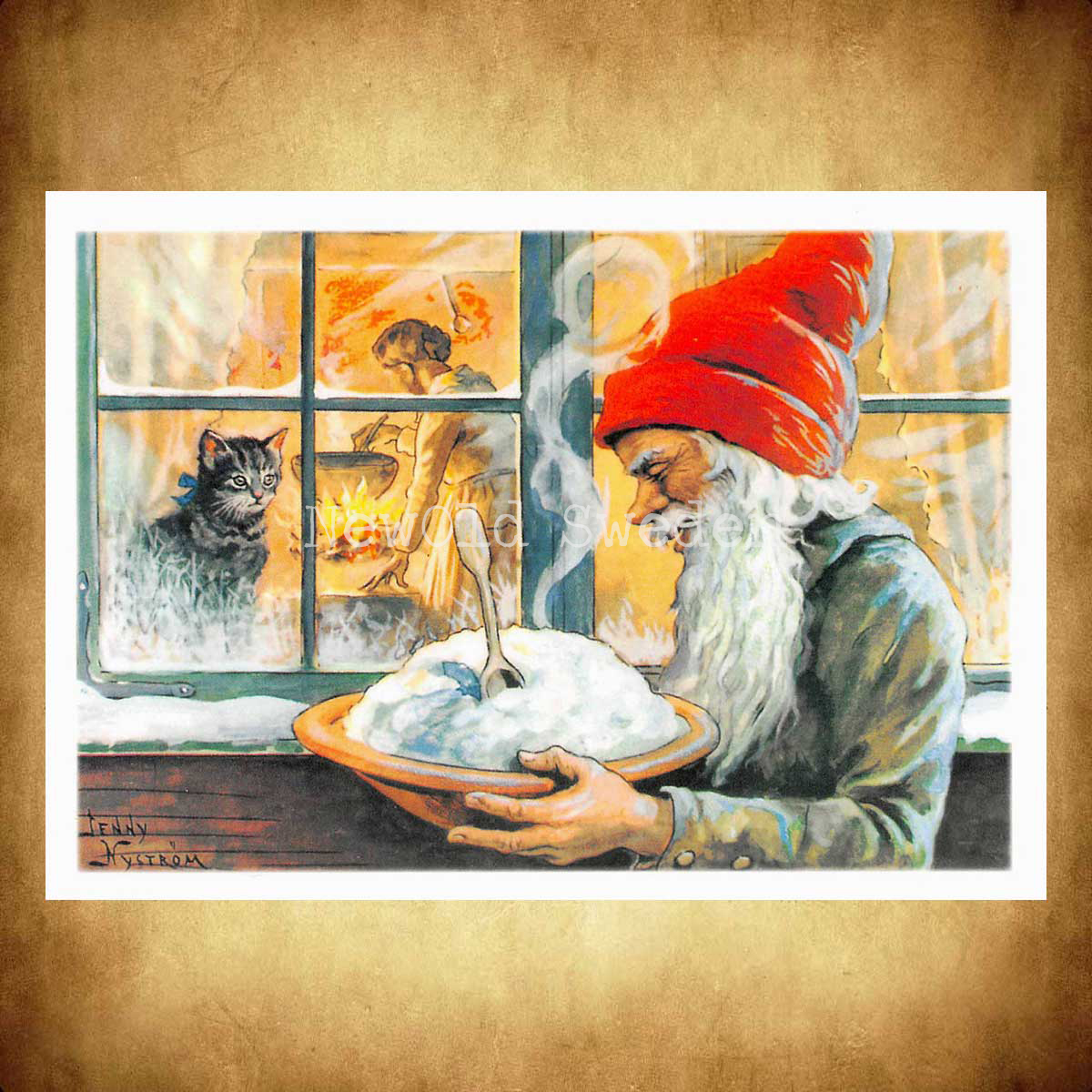 Julgröten God Jul - Jenny Nyström - 1017 - 2