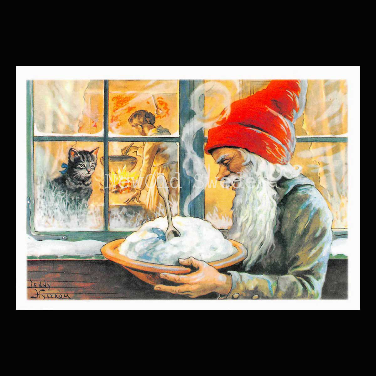 Julgröten God Jul - Jenny Nyström - 1017