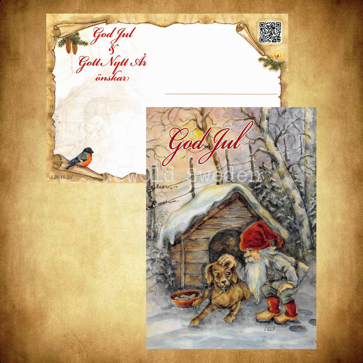 Bästa vännen - God Jul - Ingrid Elf - 1012 - 3