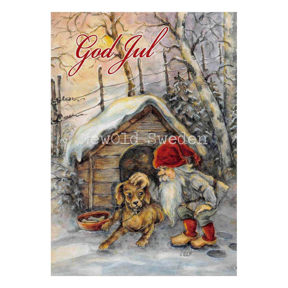 Bästa vännen - God Jul - Ingrid Elf - 1012 - 4