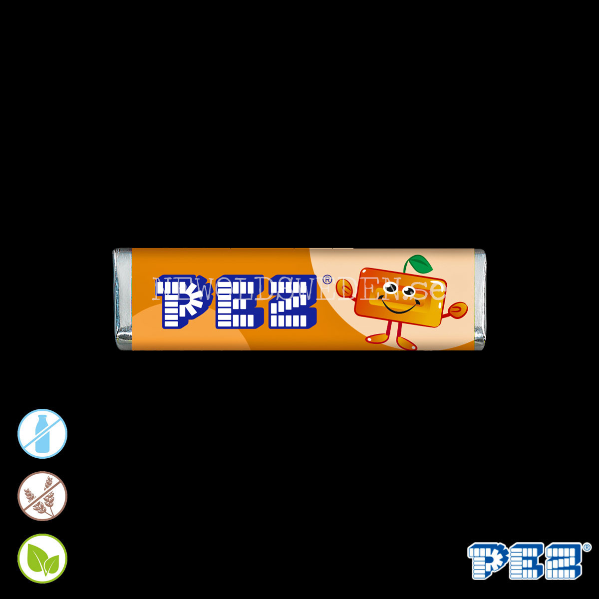 PEZ Bulk Pack ORANGE (100 pcs) -  Bäst före: 2026-12-30 - 3