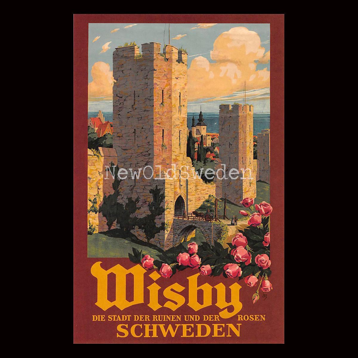 VISBY, ROSOR OCH MUREN - 1930´s