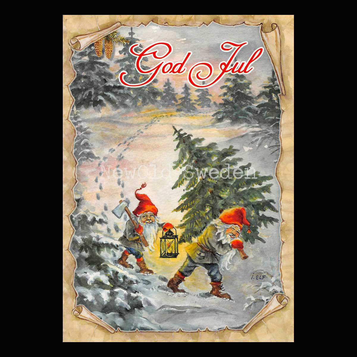 God Jul - Ingrid Elf - 1017