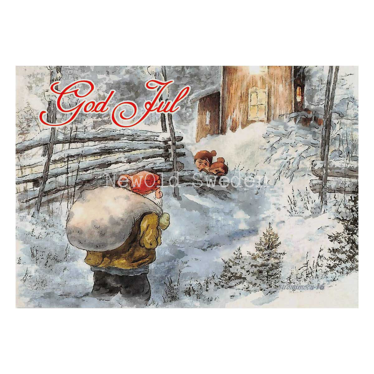Nu kommer tomten - God Jul - Kjell Strömsmoen - 1015 - 4