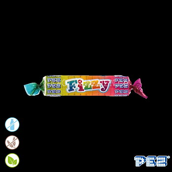 PEZ Refill FIZZY ROLL 6g - Bf. 2026-08-30