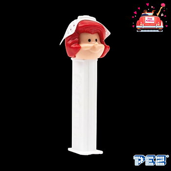 PEZ Dispenser - BRIDE Hair Red JUST MARRIED -66-  Collector figure
