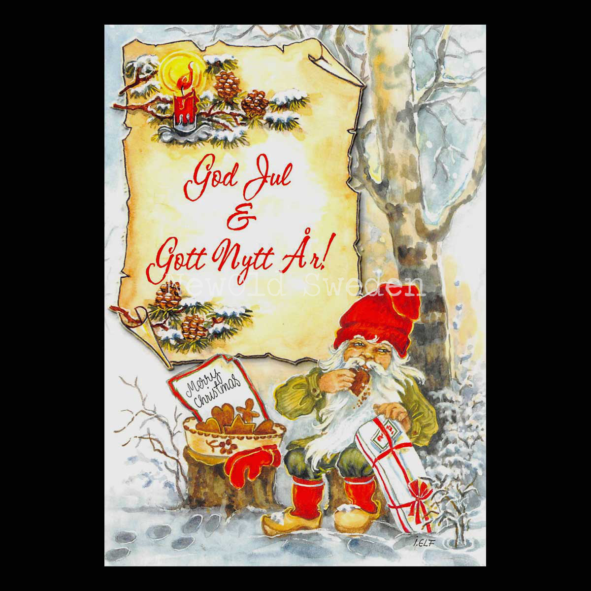 Pepparkaksmys - Ingrid Elf - 1006