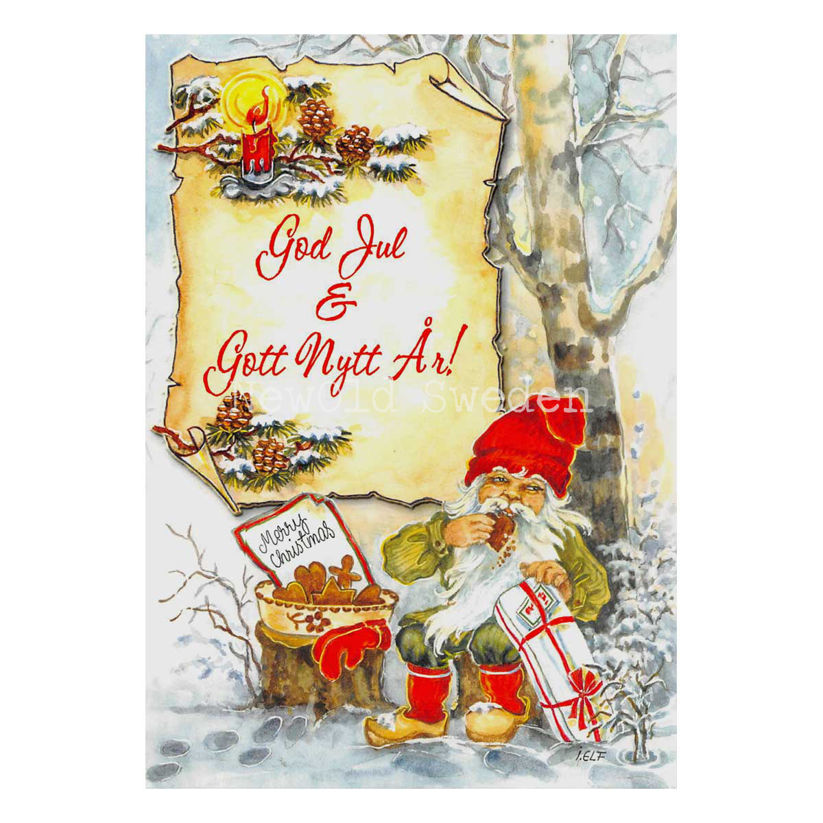 Pepparkaksmys - Ingrid Elf - 1006 - 4
