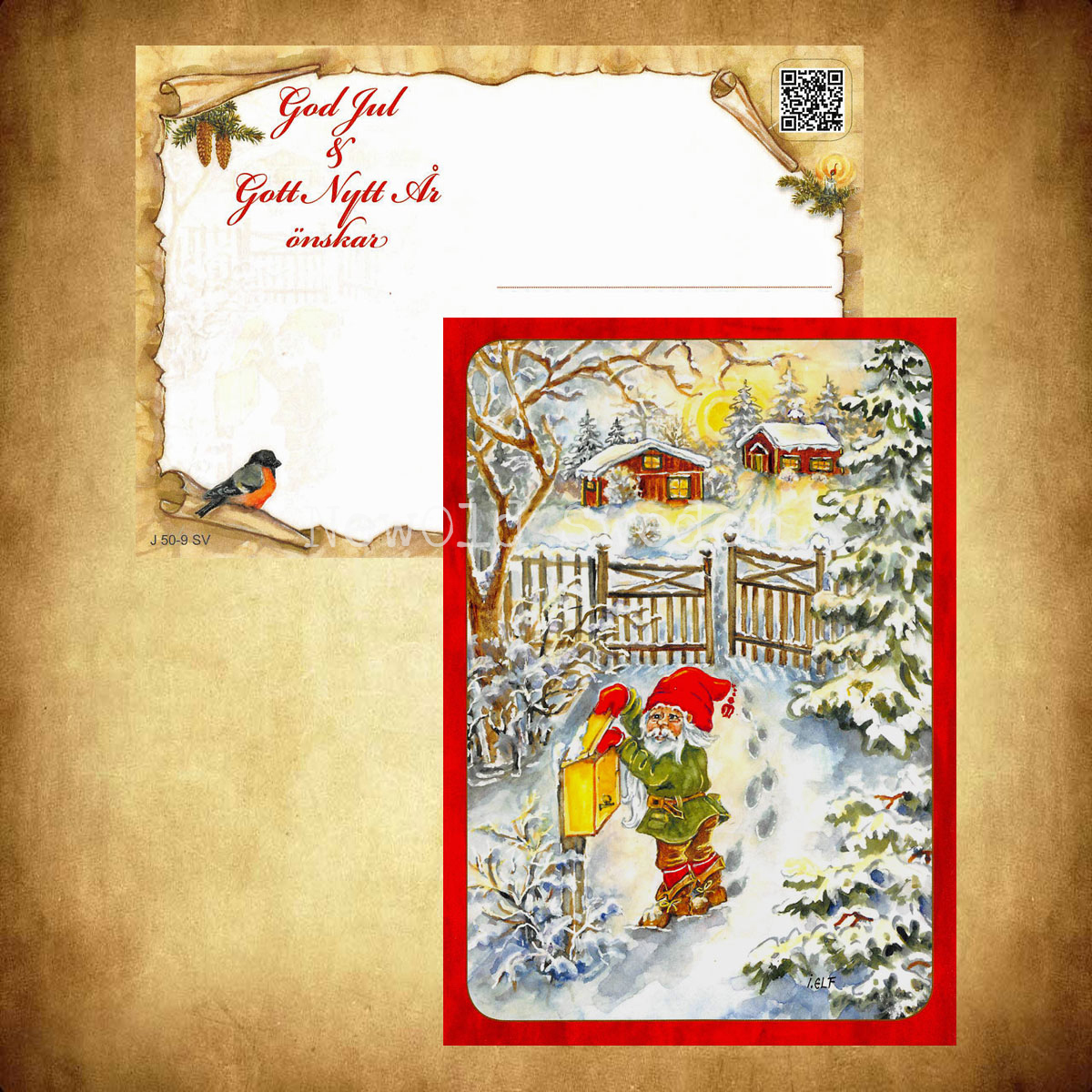 Julpost - Ingrid Elf - 1006 - 3