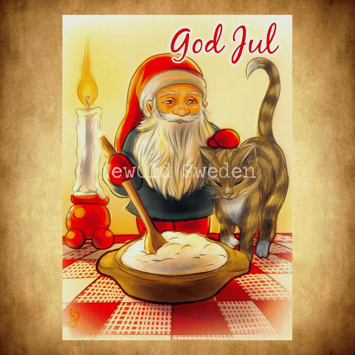 Tomtegröt - God Jul - Sara Berntsson - 1013 - 2