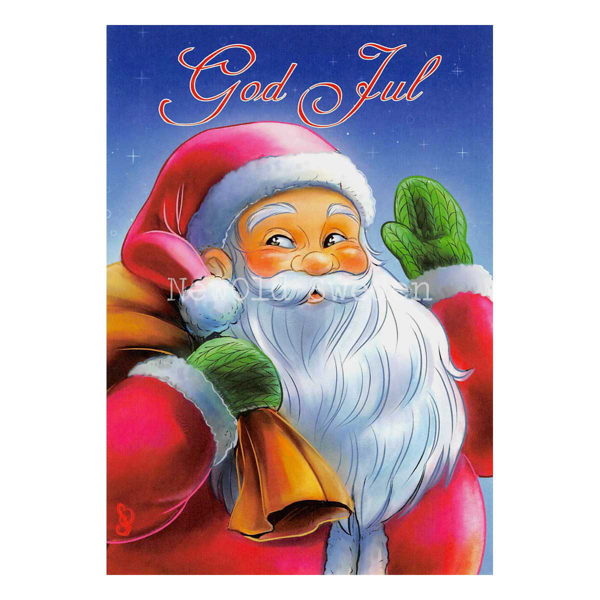 Tomten önskar God Jul & Gott Nytt År - Sara Berntsson - 1013 - 4