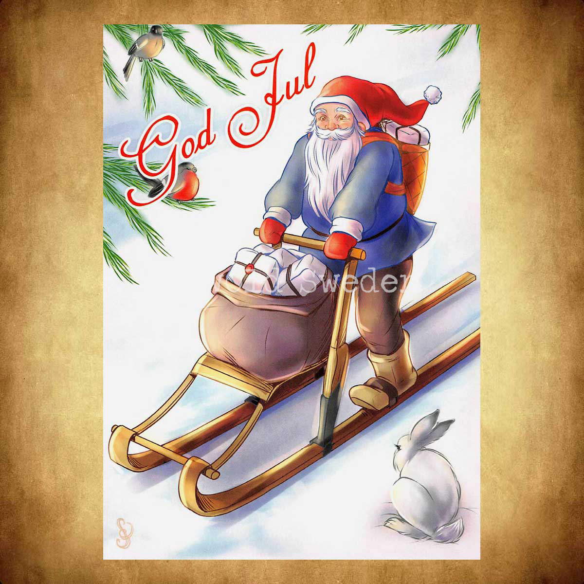 Sparkstötting - God Jul - Sara Berntsson - 1013 - 2