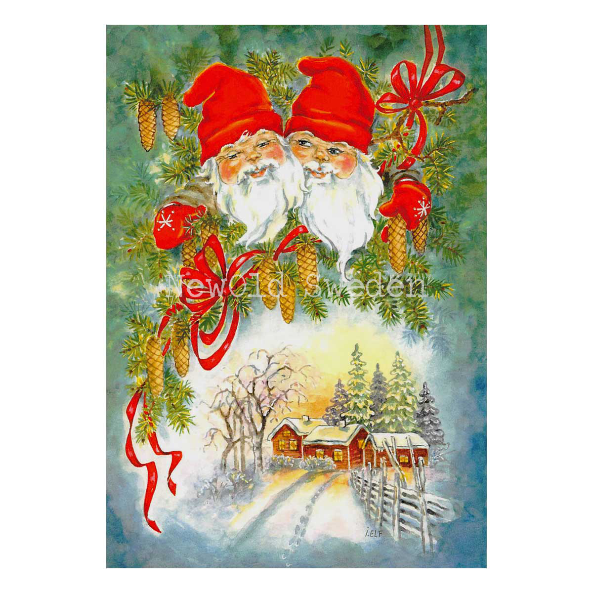 Stugorna och tomtarna - Ingrid Elf - 1006 - 4