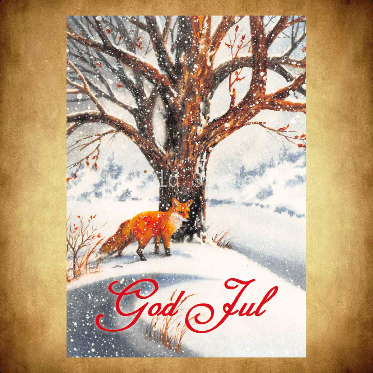 Räven God Jul & Gott Nytt År - 1010 - 2