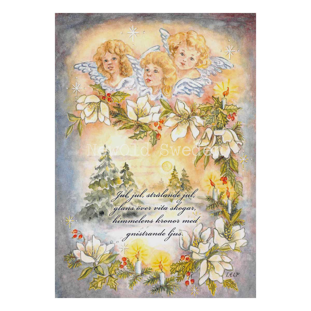 Jul, jul, strålande jul . . .  - Ingrid Elf - 1010 - 4