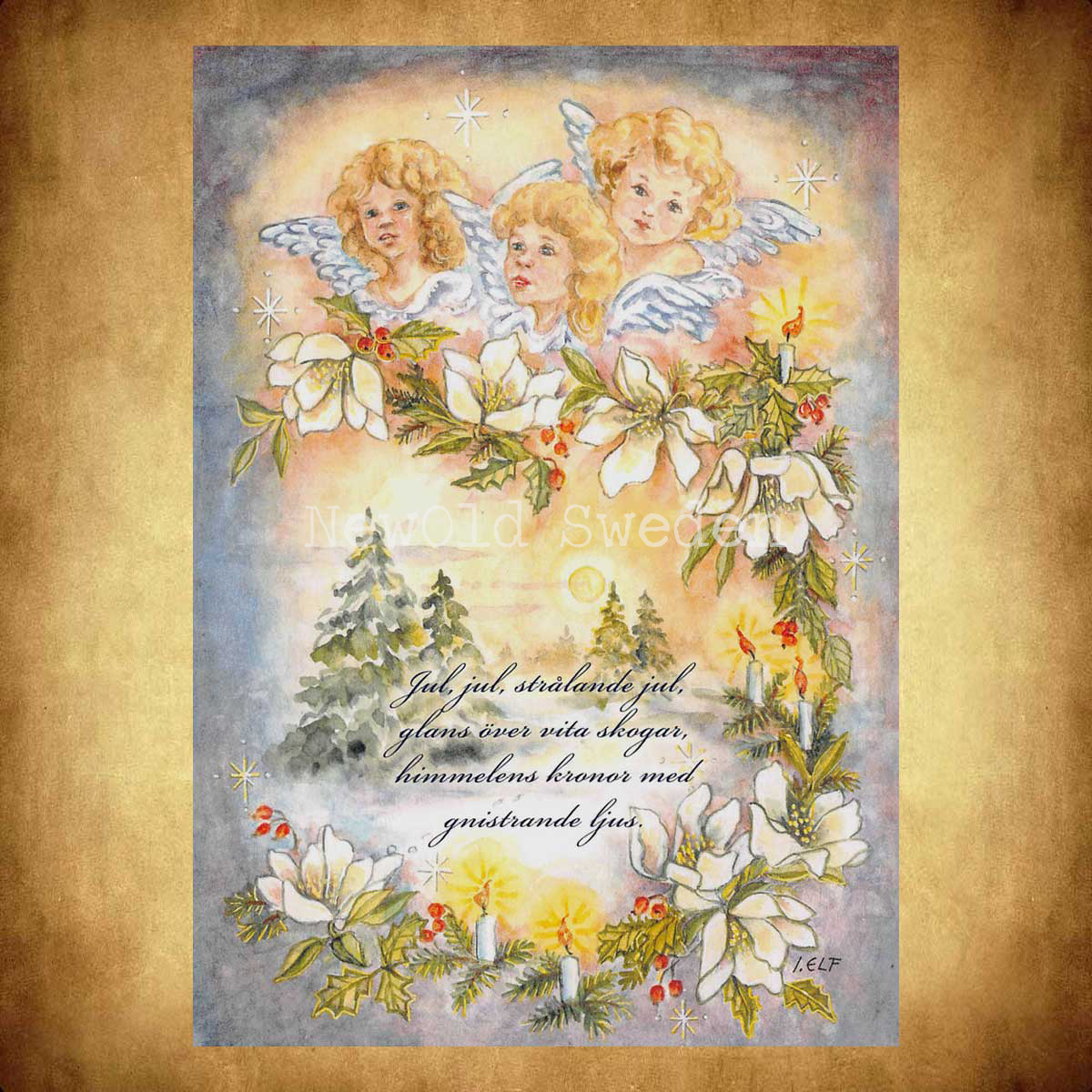 Jul, jul, strålande jul . . .  - Ingrid Elf - 1010 - 2