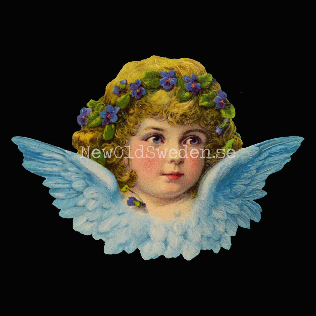 Blue Angel 16.5x11.5 cm - Bokmärke © Ernst Freihoff 5046