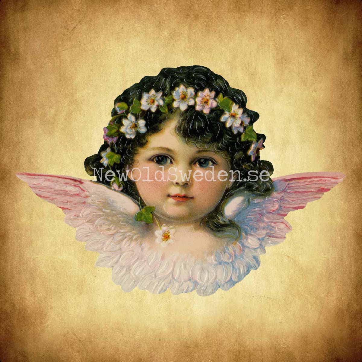 Light Pink Angel 16.5x11.5 - Bokmärke © Ernst Freihoff 5052 - 2