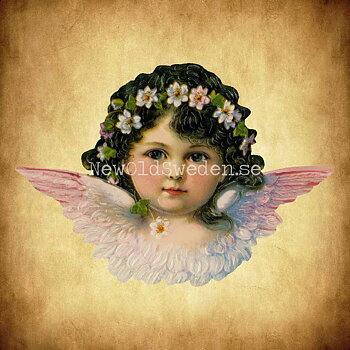 Light Pink Angel 16.5x11.5 - Bokmärke © Ernst Freihoff 5052