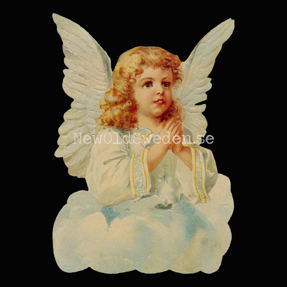 Praying Angel 11.5x16.5 cm - Bokmärke © Ernst Freihoff 5064
