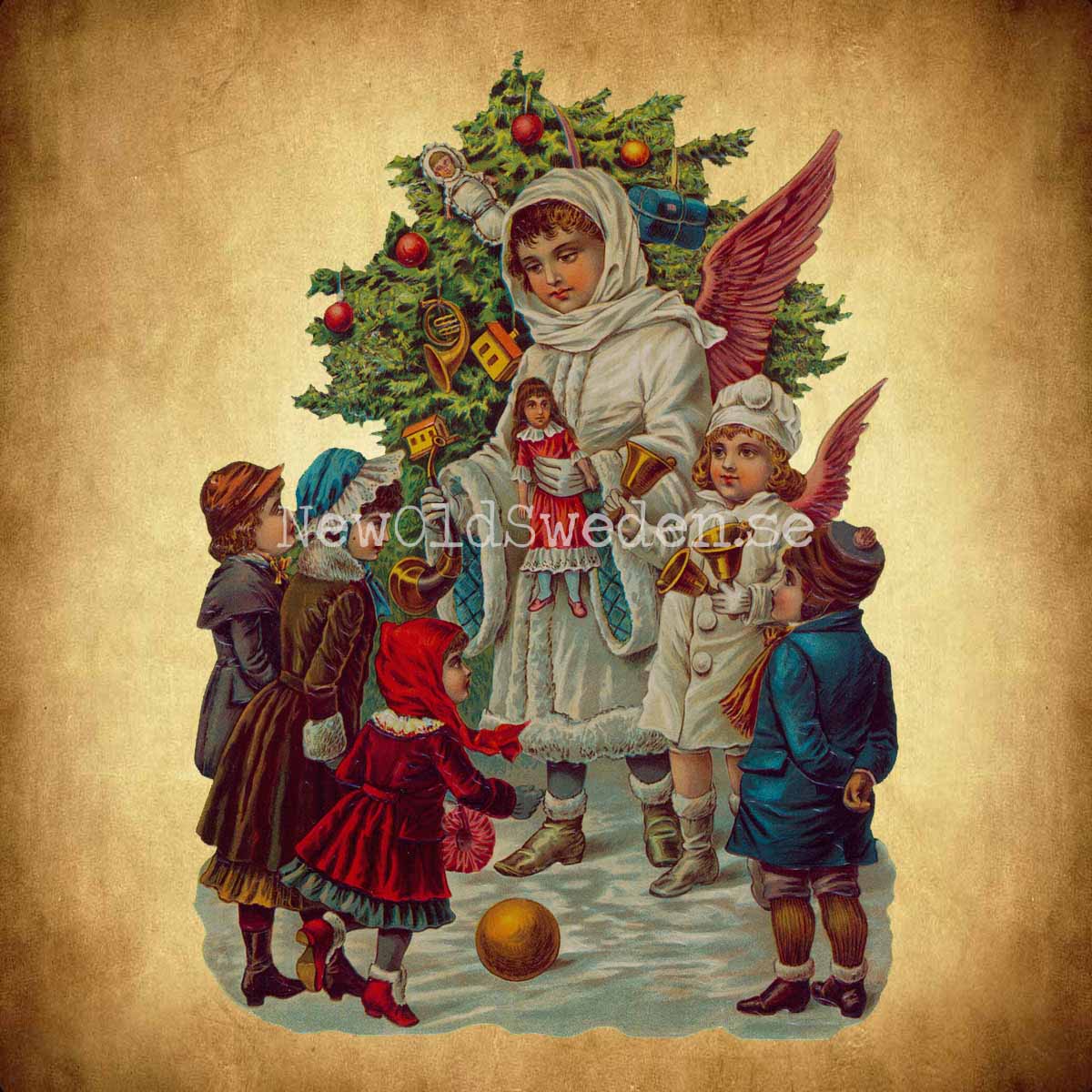 Christkind 11.5x16 cm - Bokmärke © Ernst Freihoff 5068 - 2
