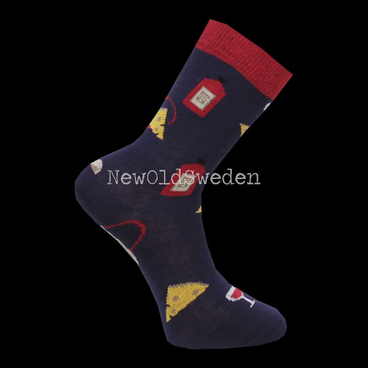 Millers Wine 41-45 Fun socks  - 2800