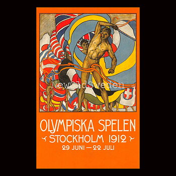 Stockholm Olympiska Spelen OS 1912