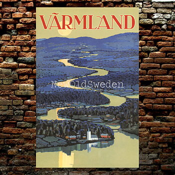 VÄRMLAND - 1946 - 925 - Vykort 12 x 18 cm