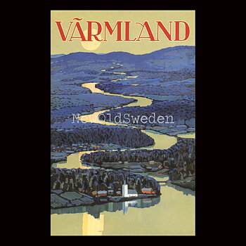 VÄRMLAND - 1946 - 925 - Vykort 12 x 18 cm