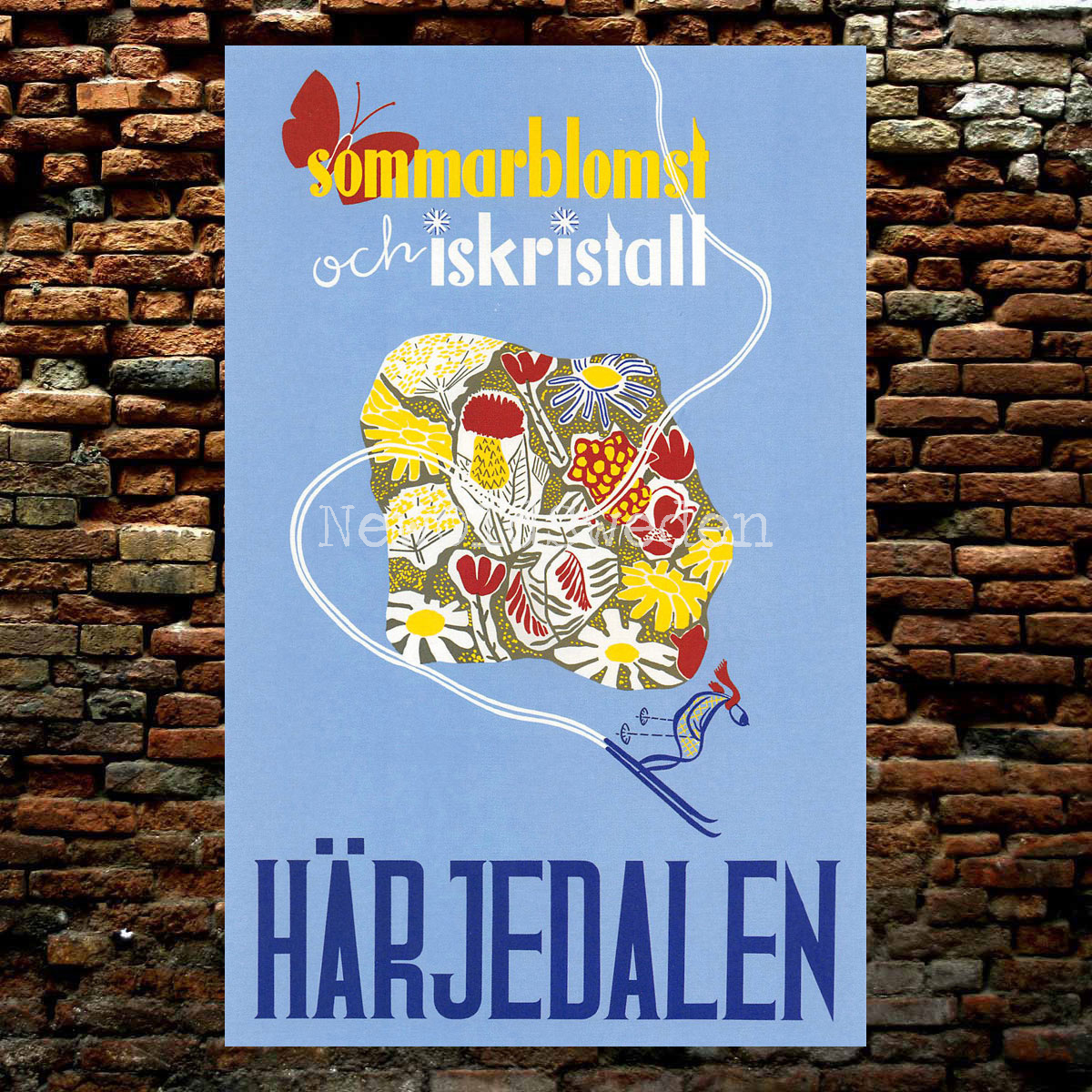 HÄRJEDALEN - SOMMARBLOMST OCH ISKRISTALL - 1947 - 2