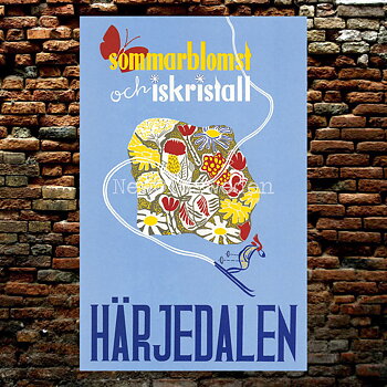 HÄRJEDALEN - SOMMARBLOMST OCH ISKRISTALL - 1947