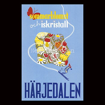 HÄRJEDALEN - SOMMARBLOMST OCH ISKRISTALL - 1947