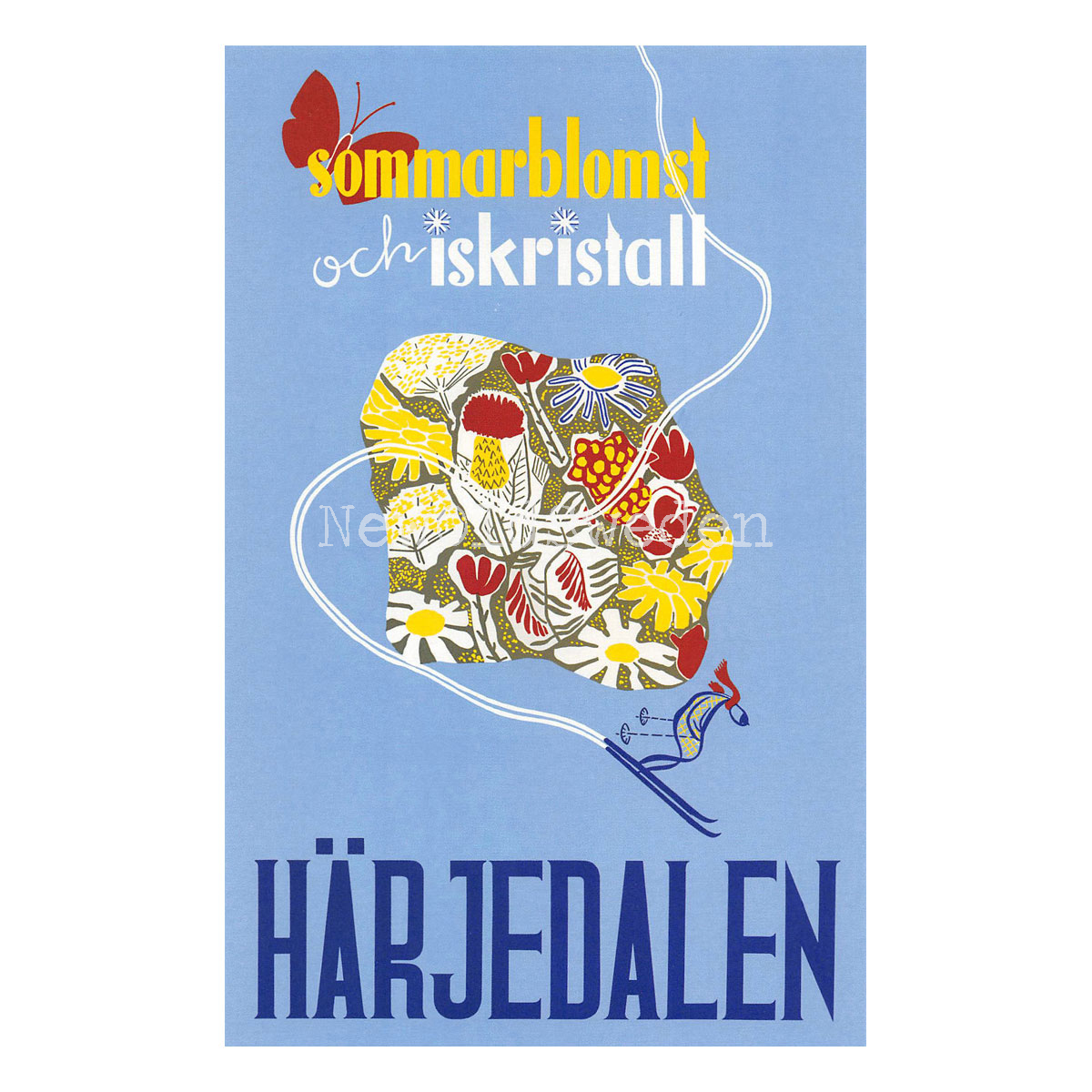 HÄRJEDALEN - SOMMARBLOMST OCH ISKRISTALL - 1947 - 4